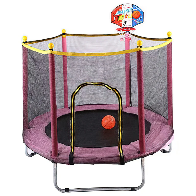 Wholesale Garden Playground Kids Trampoline With Safety Net Trampoline
