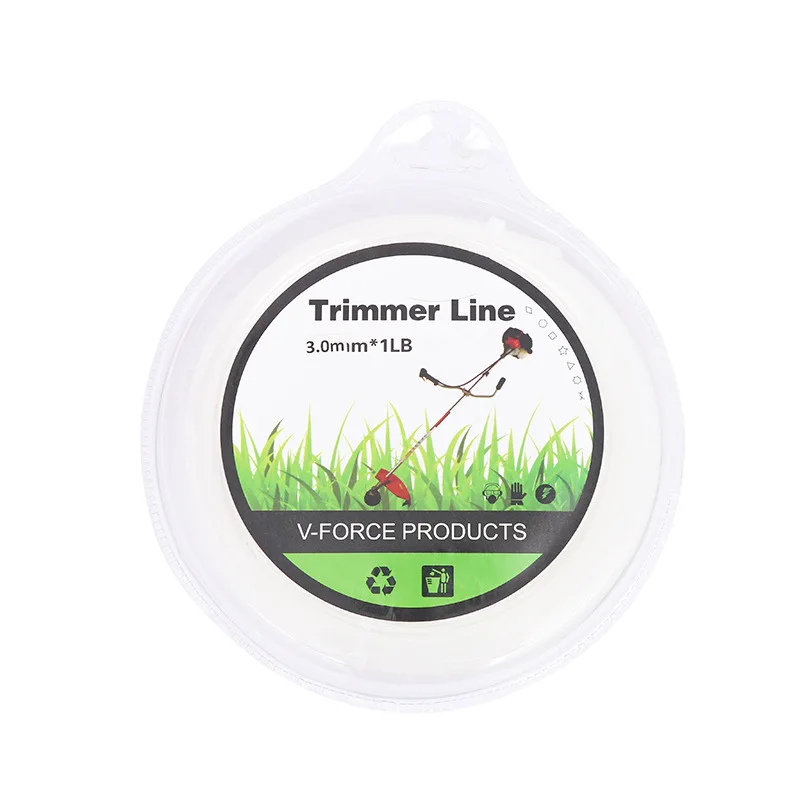 Factory customized brush cutter cutting line nylon material grass rope 1LB * 2.7/2.7/3.0
