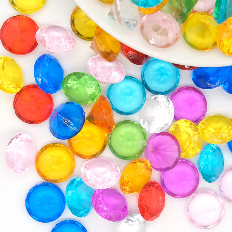 Crystal faux stones jewels fake diamond gem for party decoration prop toys