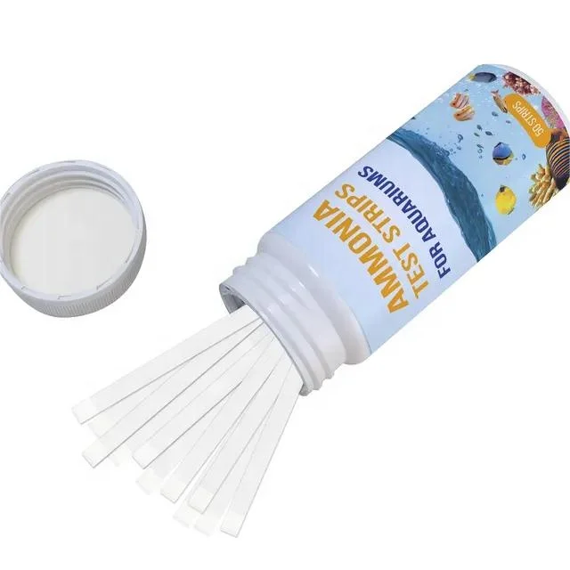 Kit de prueba de agua de acuario con amoniaco para peceras de agua dulce y salada