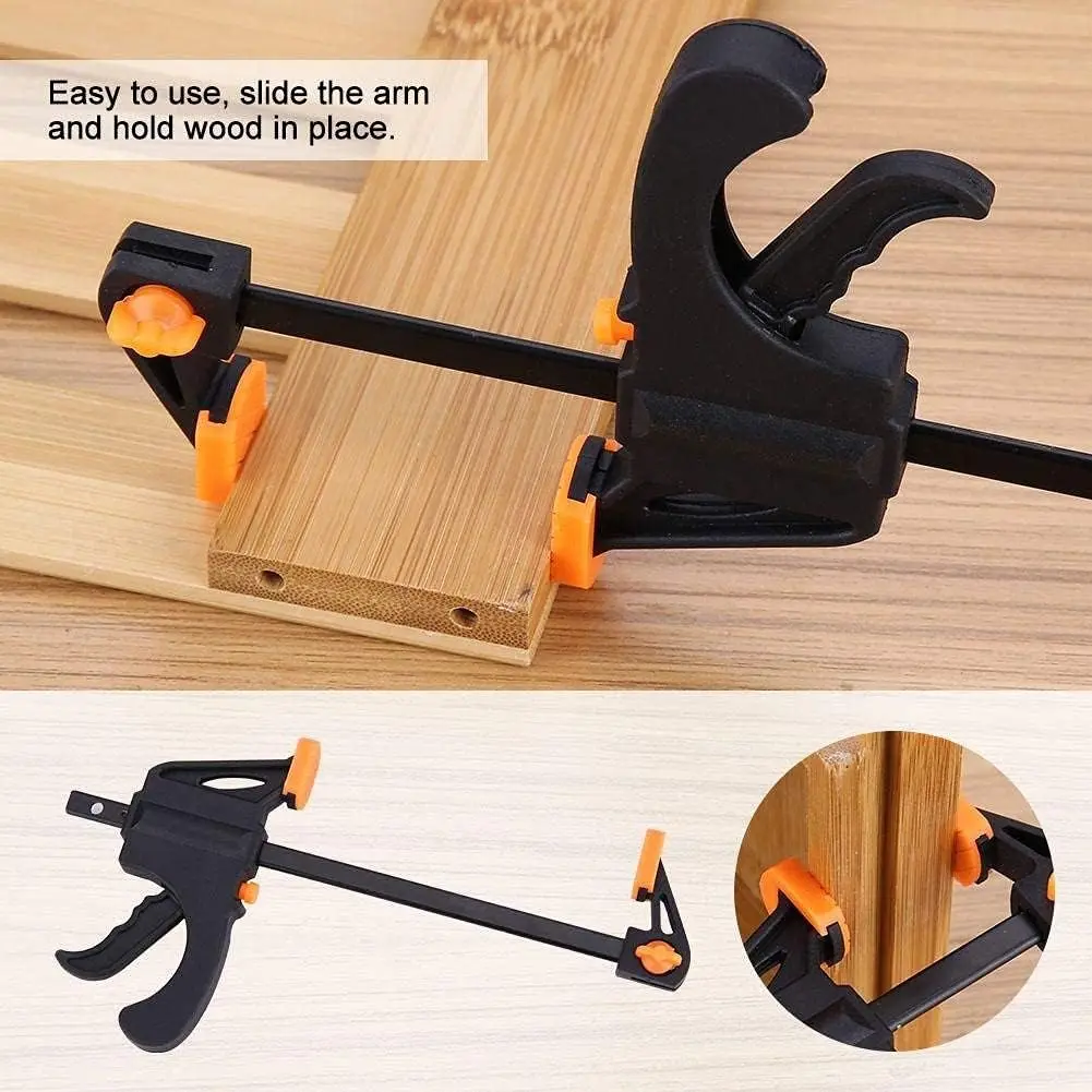 SALI ratchet quick release fixed home tools household light-duty plastic woodworking tools F style clamp