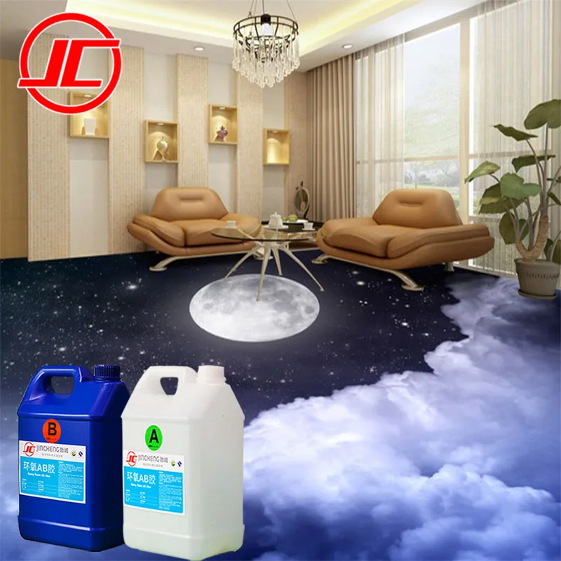 
Glass Eppxy Resin A+B for Epoxy Floor Marble, Epoxy Aggregate Flooring 