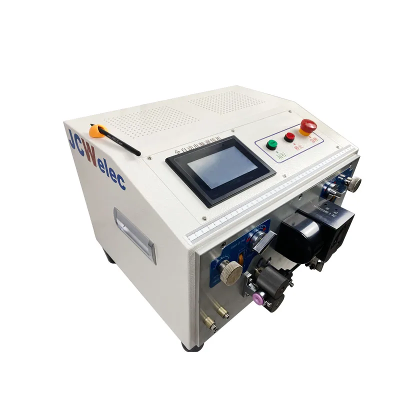 JCW-CS02 Automatic cable peeling and cutting machine wire stripping cutting equipment
