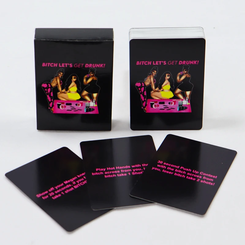 OEM manufacture interesting girls night card games party entertainment drinking card game for girls