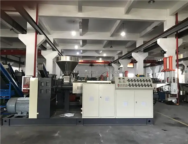 Starch biodegradable plastic granules making machi