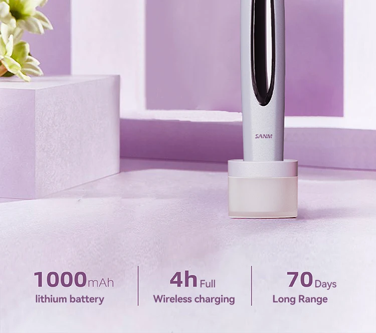 Электрическая зубная щетка Rooman с батарейным питанием для 120 дней IPX7