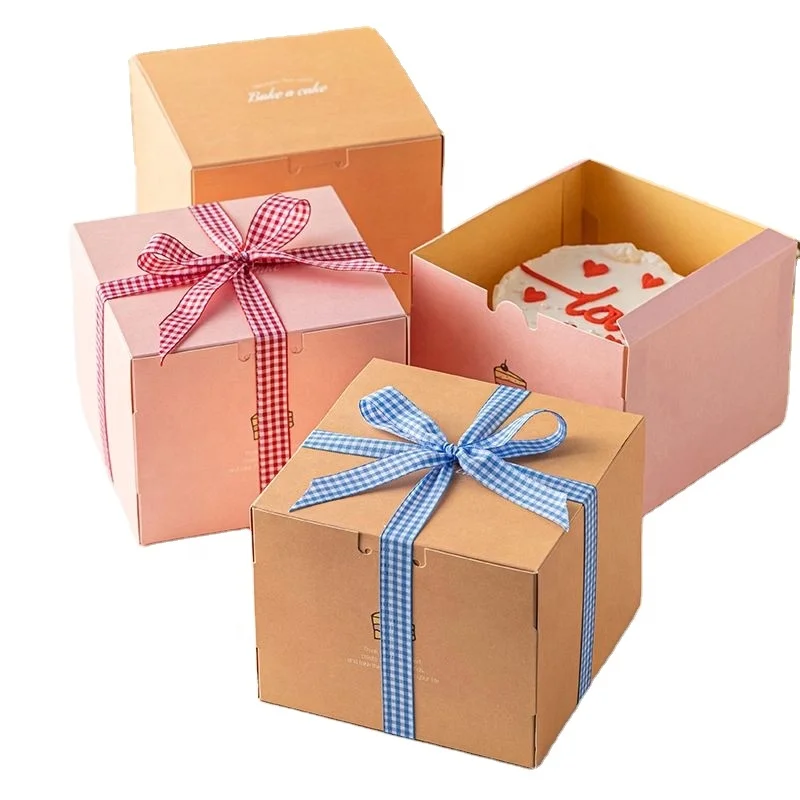 Custom Logo Size Paper Gifit Packaging Pink Box for Commodity