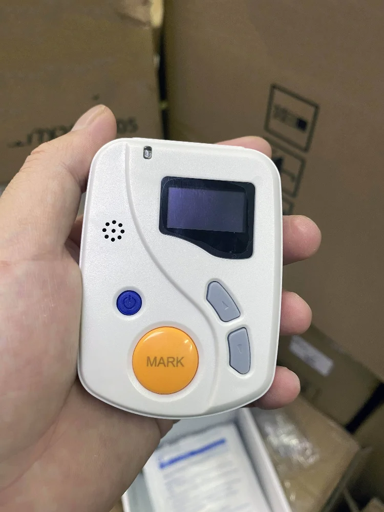 Portable Electrocardiogram Equipment 3 Channels Holter Ecg 24 Hor Record Ekg Machine