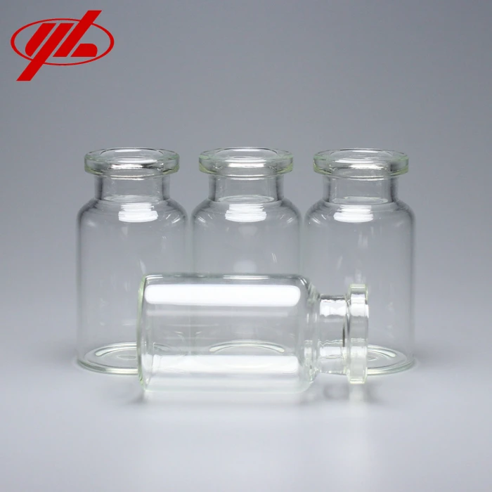 
GMP Certified Clear Glass Packaging 10ml Vials 