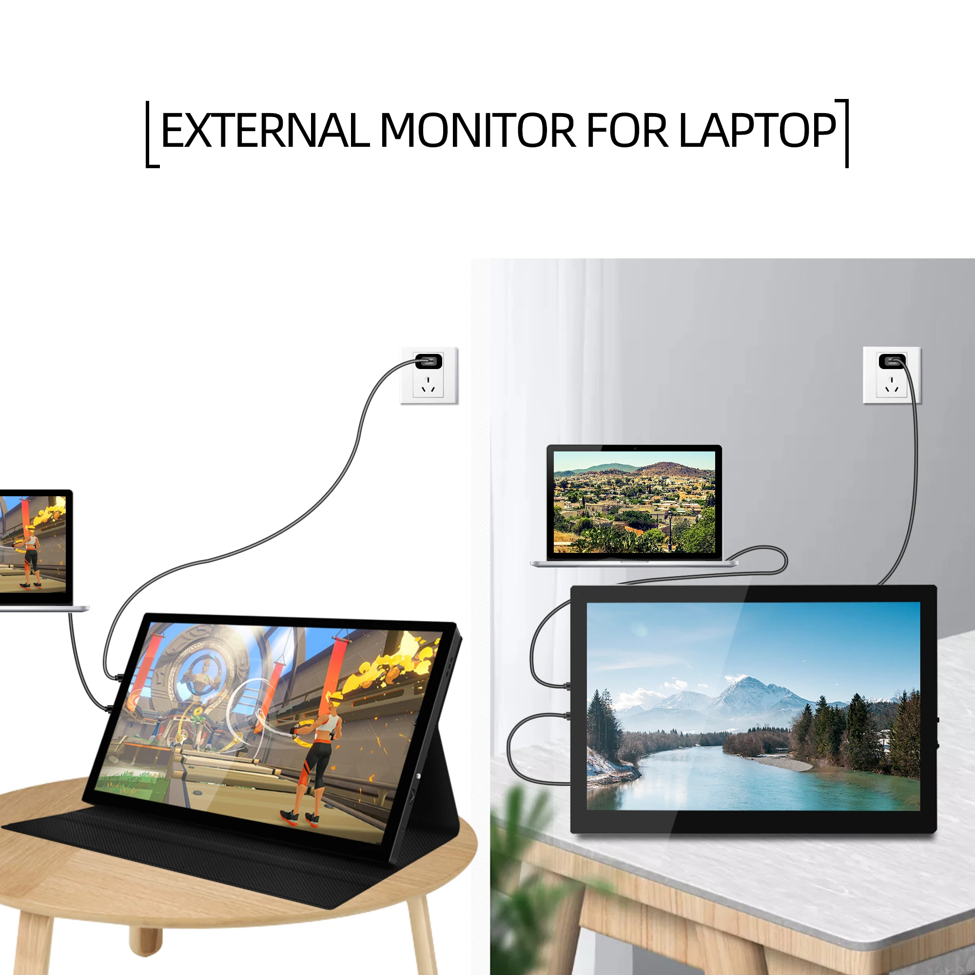 Touch Screen Small Monitor 8.9 inch 1080P Display for Raspberry Pi by Intehill