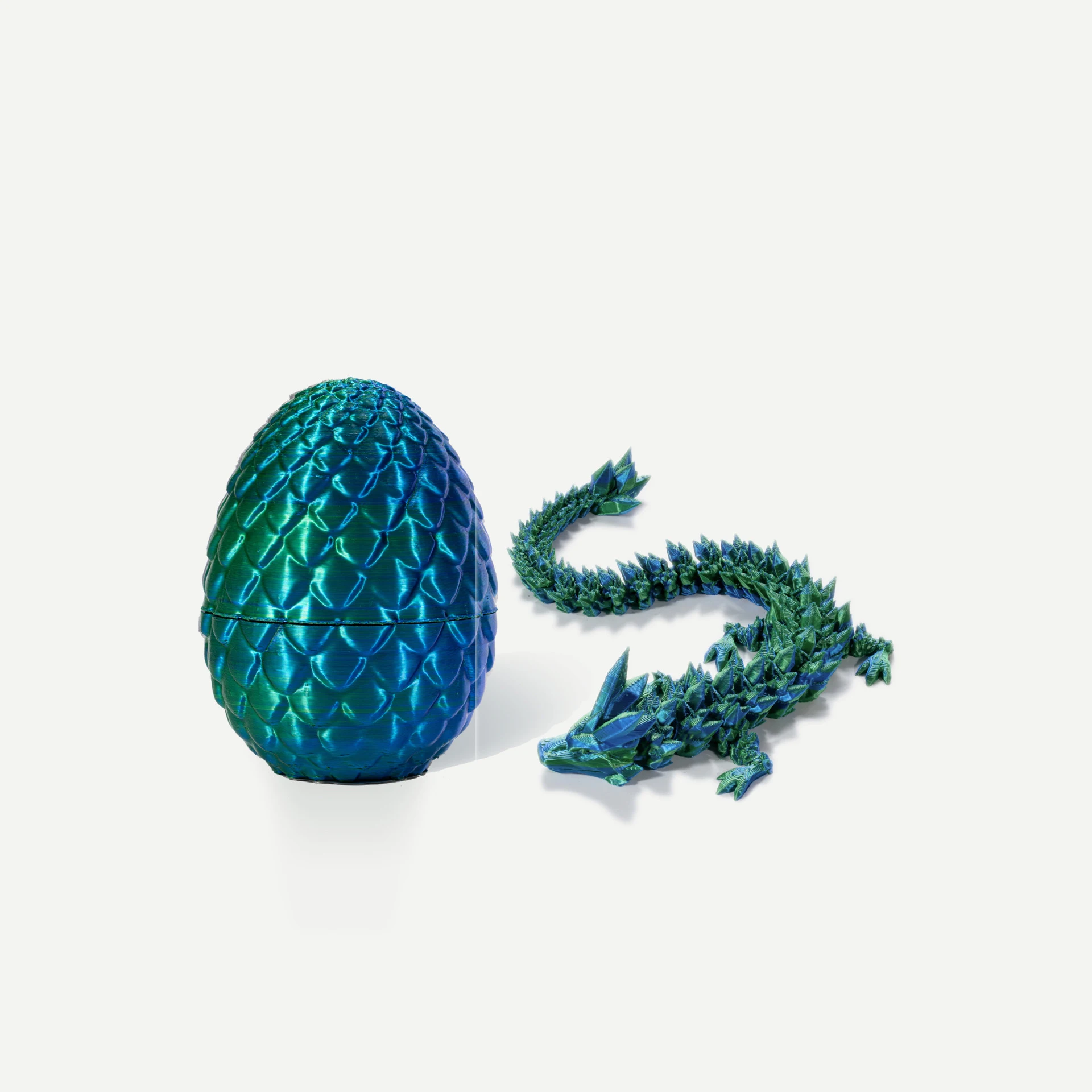 Wholesale Colorful Articulated 3d printing dragon egg toy Mystery Dragon Egg Adults Fidget Toys for Autism ADHD