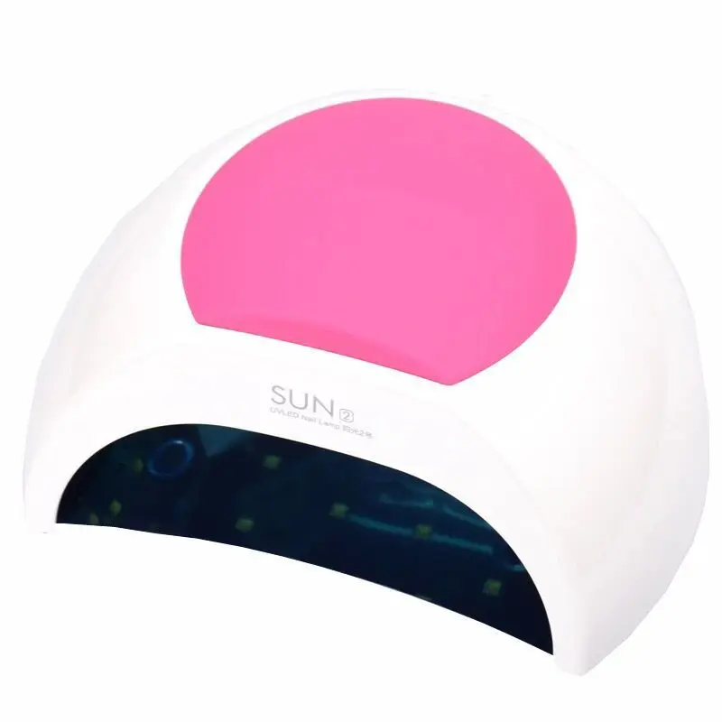Comfortable heat mode moveable metal base sun2c 48w nail dryer uv led lamp for home use