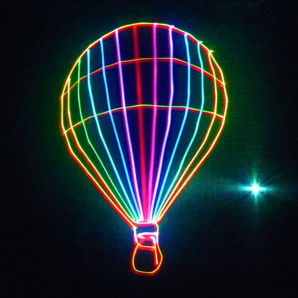 Smart APP Control 3W RGB Animation Laser Light 3D Laser Projector Events Nightclub Rgb Laser for dj Disco Lazer