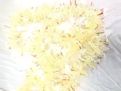 Christmas Tinsel Tree Hanging Decorations Tinsel Garland rattan ornaments