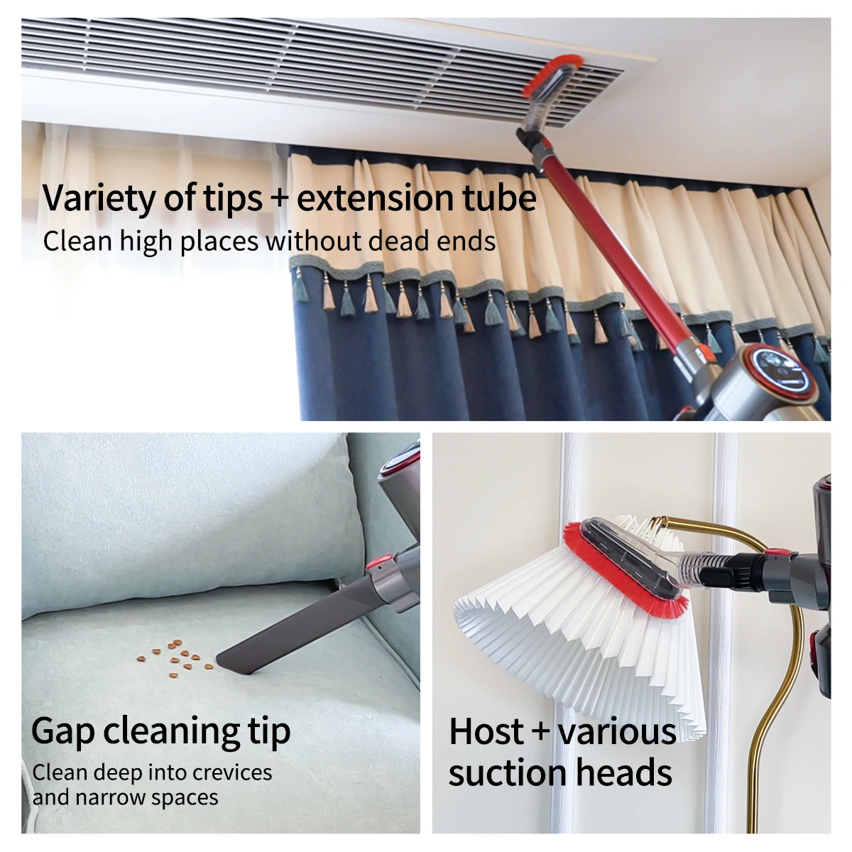 OEM Carpet Floor Household Home Portable Stick Handheld Upright Cordless Wireless Wet And Dry Vacuum Cleaner Bagless