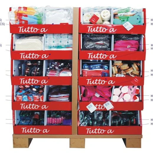 cosmetic goods promotional pallet