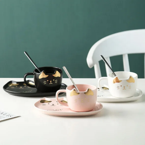  Кружка с котом из Пномпеня керамическая кружка для кофе чая