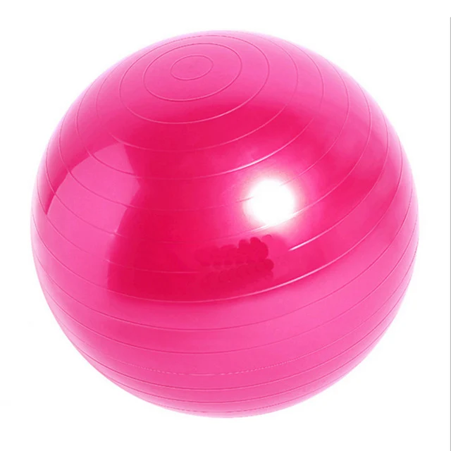 
Drop Shipping Yoga Sitting Balls Stability Fitness Training Exercise Anti Burst PVC OEM 55/65/75cm Carton Box Customized Durable 