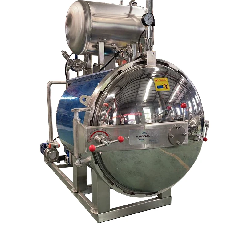 Pouch food retort sterilizer autoclave machine
