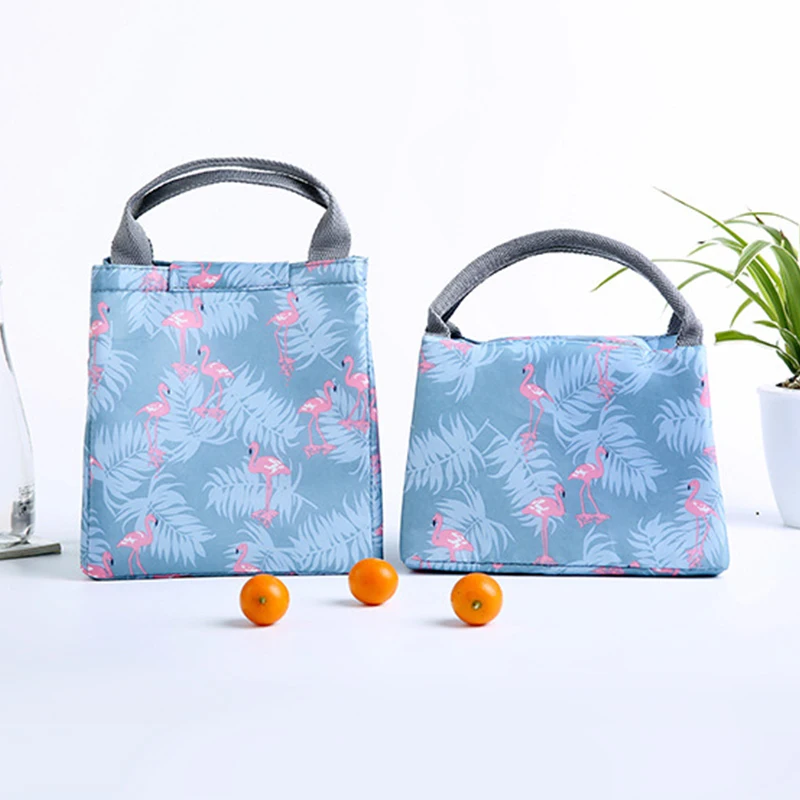 
Factory Outlet Floral Keep Fresh Odorproof Foldable Insulated Lunch Bags For School Kids 