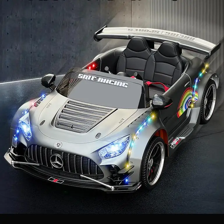 Drift racing car 24v battery 2 Seats Electric Ride On Car Kids 360 degree rotation Children Baby Toy Car