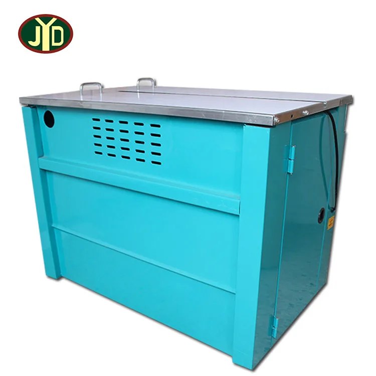 JYD Factory Price KZ-900 Semi Auto Desport Plastic Belt Strapping Machine Carton Bundle Wrapping Machine Packing Strap Machine