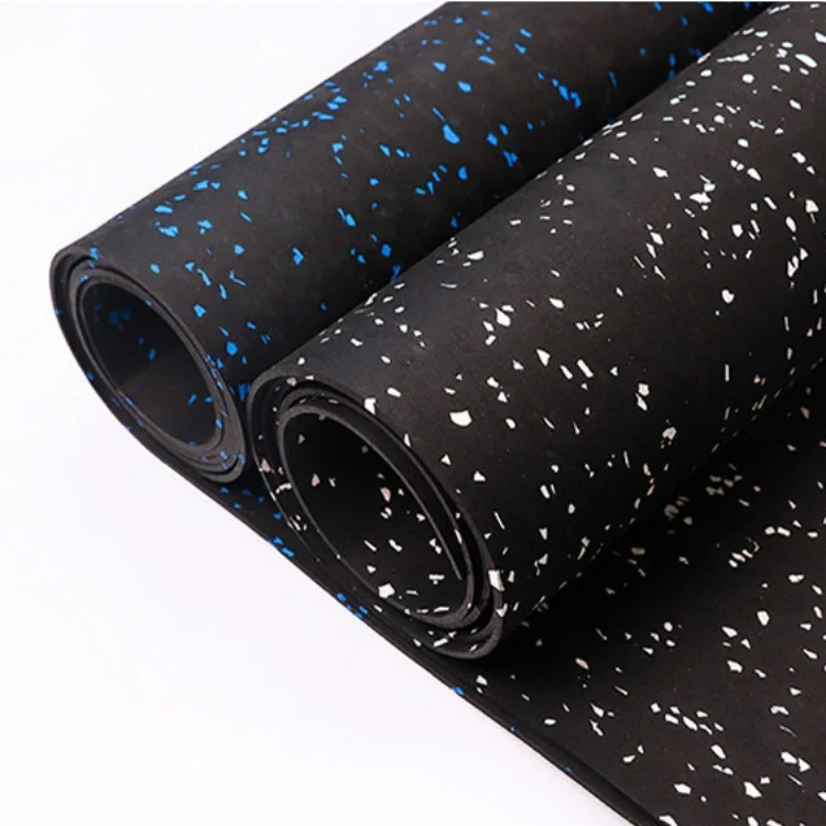 Fire Resistant EPDM Sport Rubber Carpet Floor Matting Roll for Gym Floor