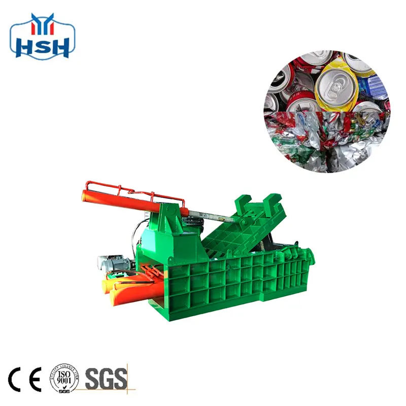 Triple Action Metal baler Customizable Hydraulic Metal Wire Recycling Briquetting Machine