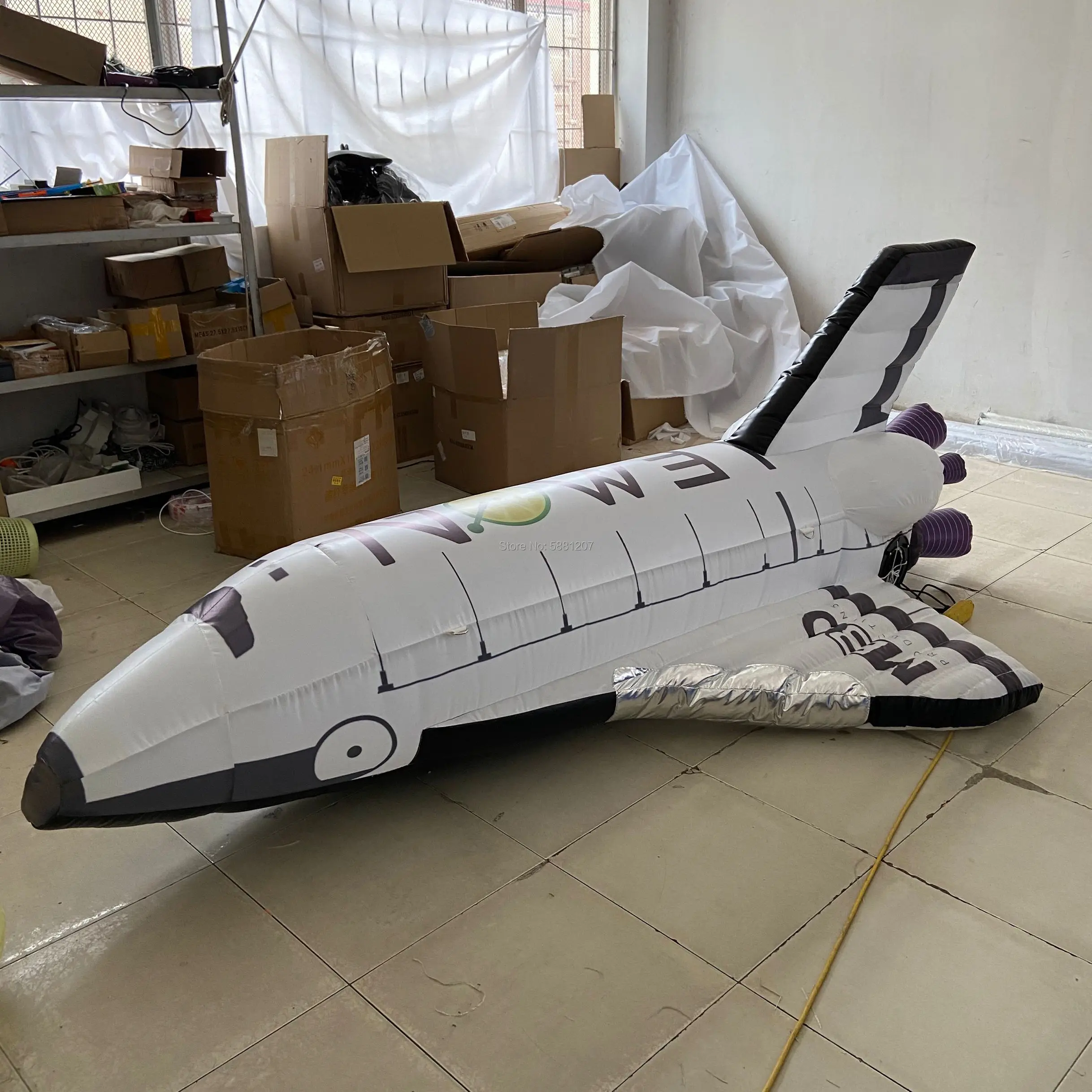 Inflables de publicidad Advertising Promotion Giant inflatable space shuttle Model balloon inflatable spaceship