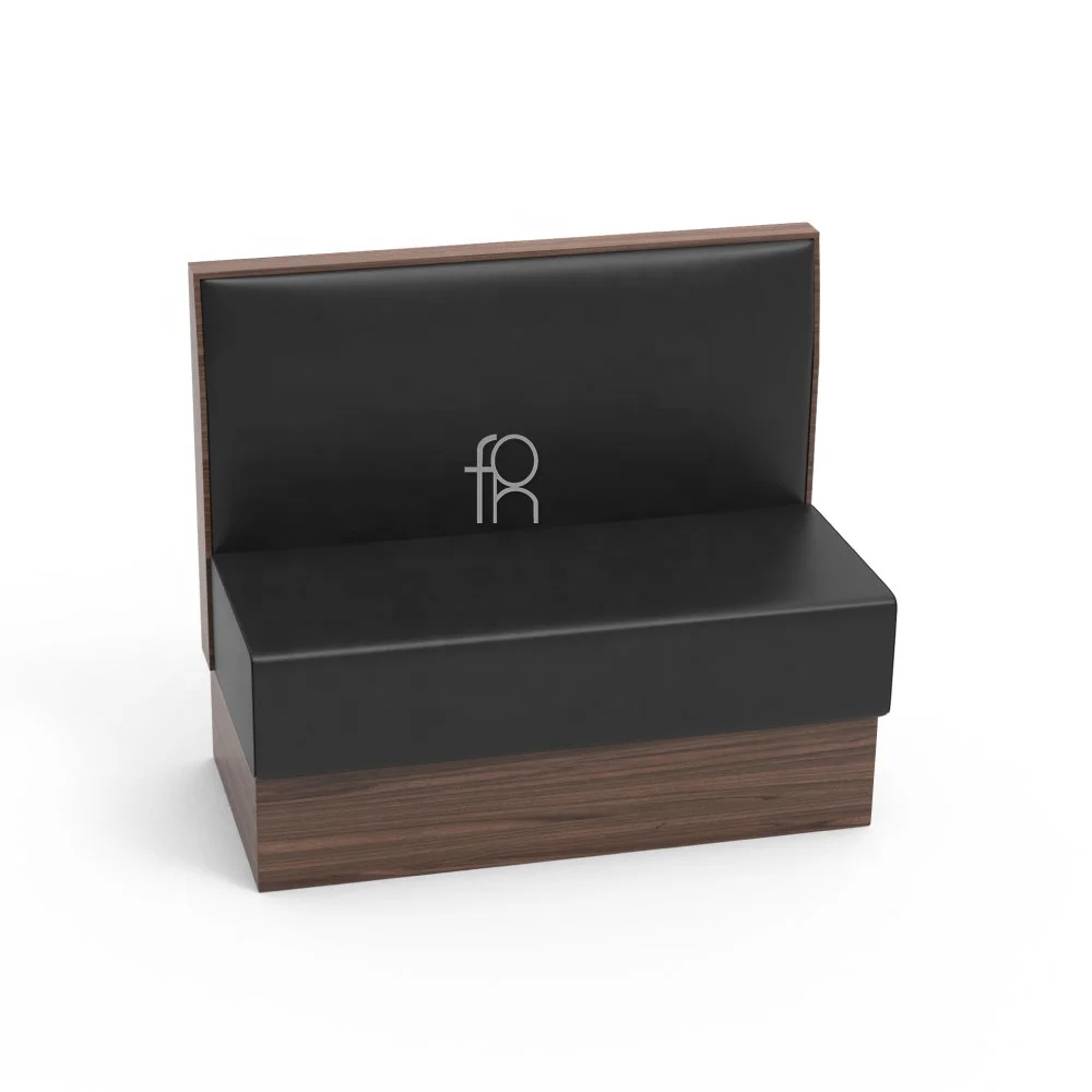 Оптовая продажа мебель для ресторанов клуб черный диван современный обеденный стол стулья из синтетической кожи 10 шт.