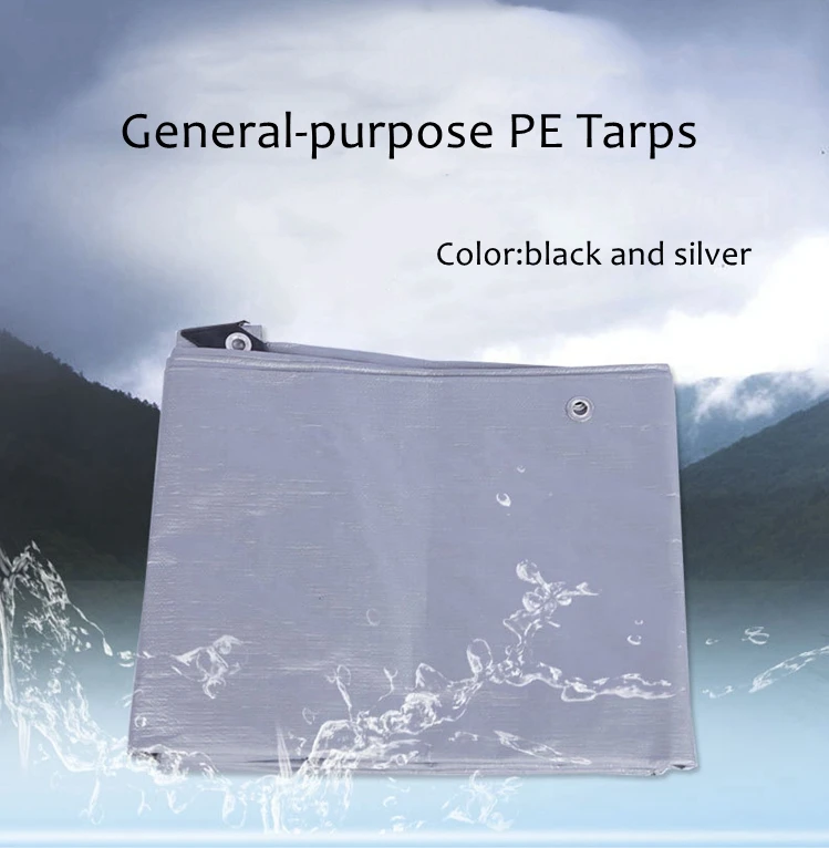 240G Pe Tarpaulin Laminated Trailer Hanger Single Flap Tarpaulin For Sale