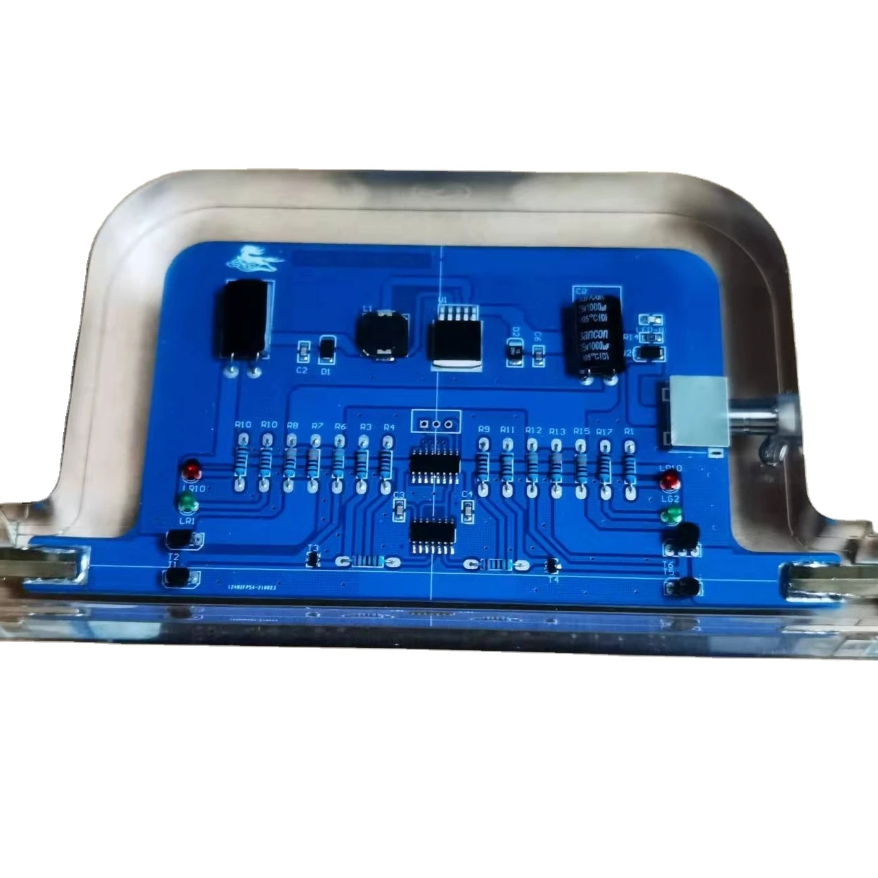 Acrylic case Electronic Anti-Scale Water Softener & Treatment System