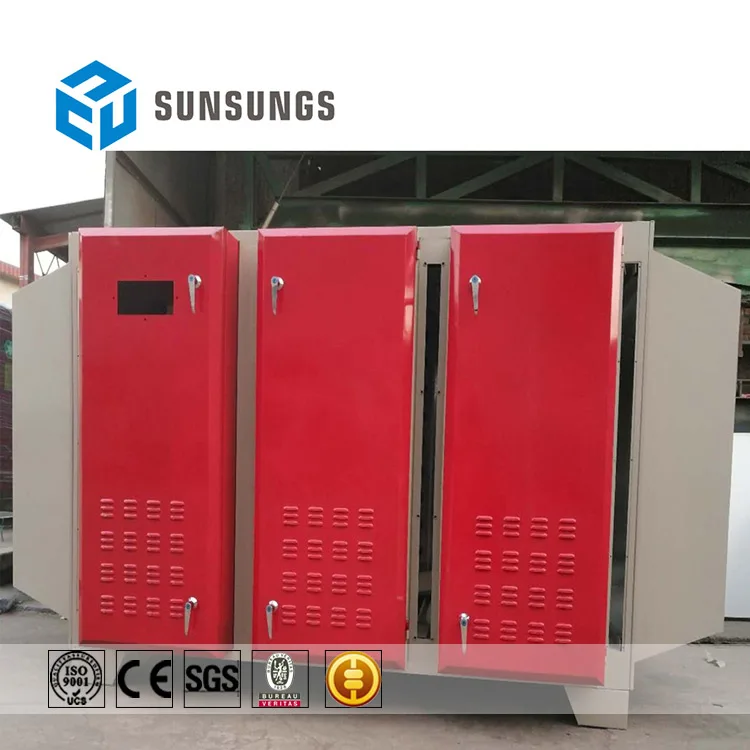 
exhaust gas treatment equipment uv photolysis purification machine 