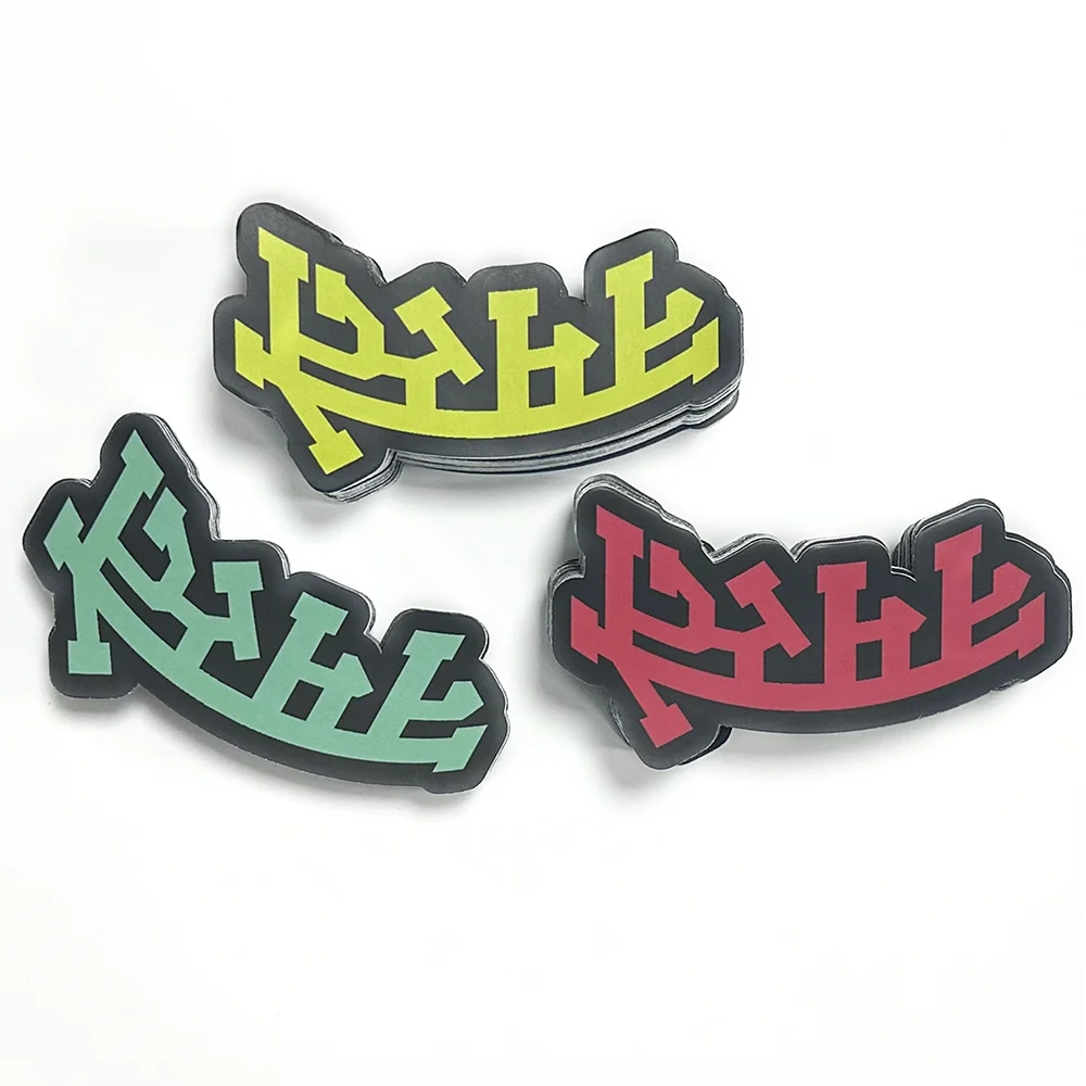 Waterproof Printed Luggage Skateboard Bike Laptop Decal Custom Die Cut Sticker