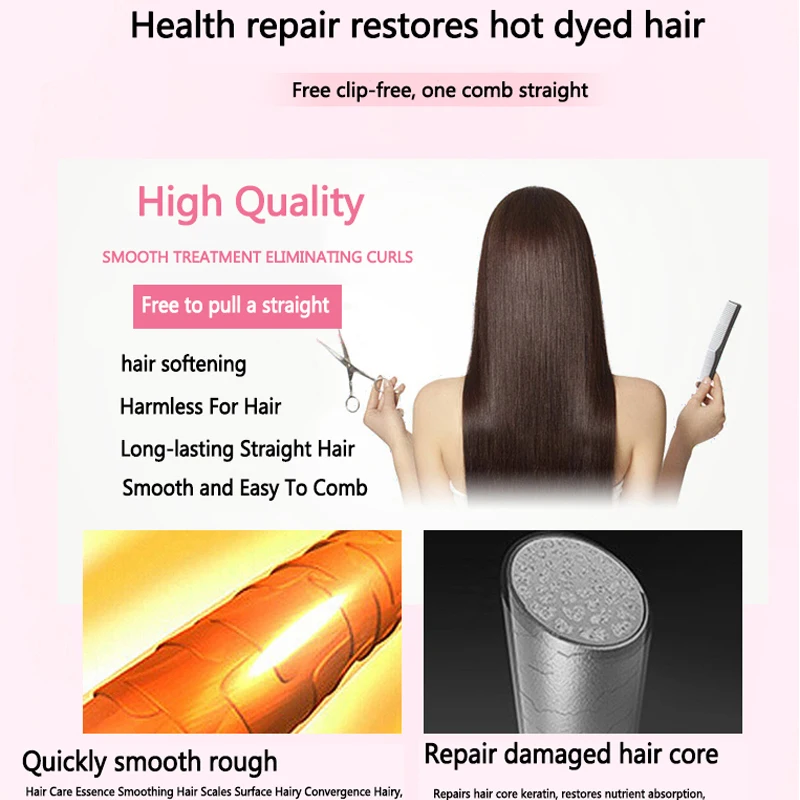 OEM &ODM best enzo permanent hair straightening cream one step chocolate hair straight rebonding cream
