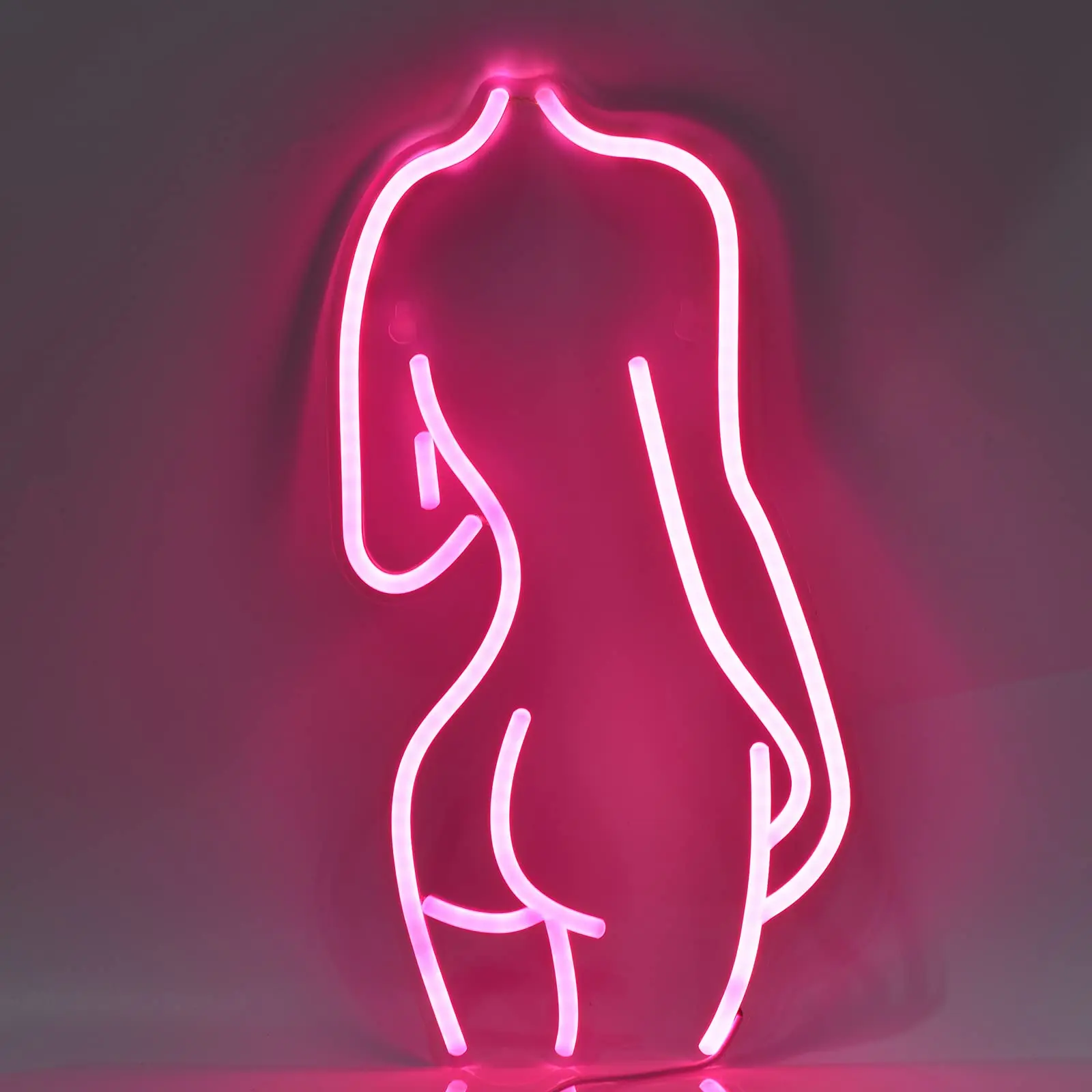 Lady Back Neon Signs LED Night Lights USB Connected Decorative Sign Bedroom Man Cave Room Bar Pub Store Club Garage Home Party