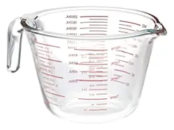 Amazon Hot Selling Commercial Glass Measuring Cup, 8 Cup Capacity (2 Liters)