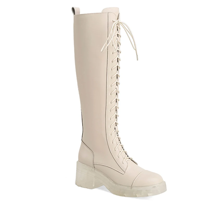 
Genuine Leather Shoes Rubber Shoes Designer Shoes Women Famous Brands Combat Football Boots Clear Transparent Heels 