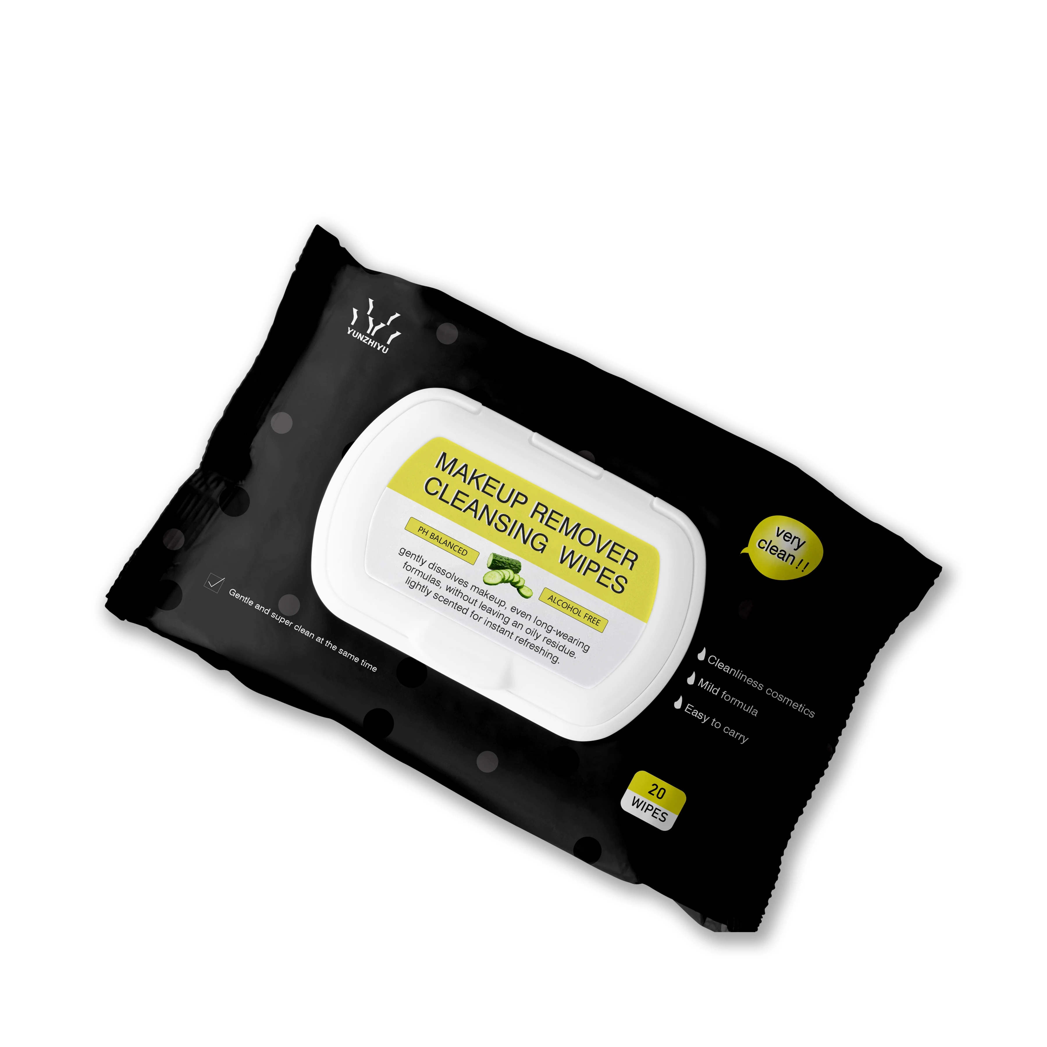 Biodegradable Nail Polish Remover Wipes Beauty Tools Products Round cotton pads Manufacturer