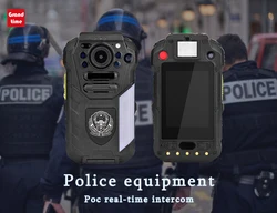 Security Rugged Waterproof Anti-fall Android 8.0 Professional Police Video Law Enforcement Equipment 4g PTT Body Worn Camera