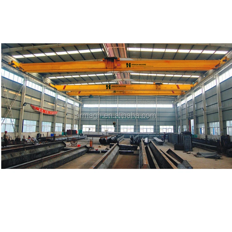 european style double girder bridge lda single-girder overhead crane