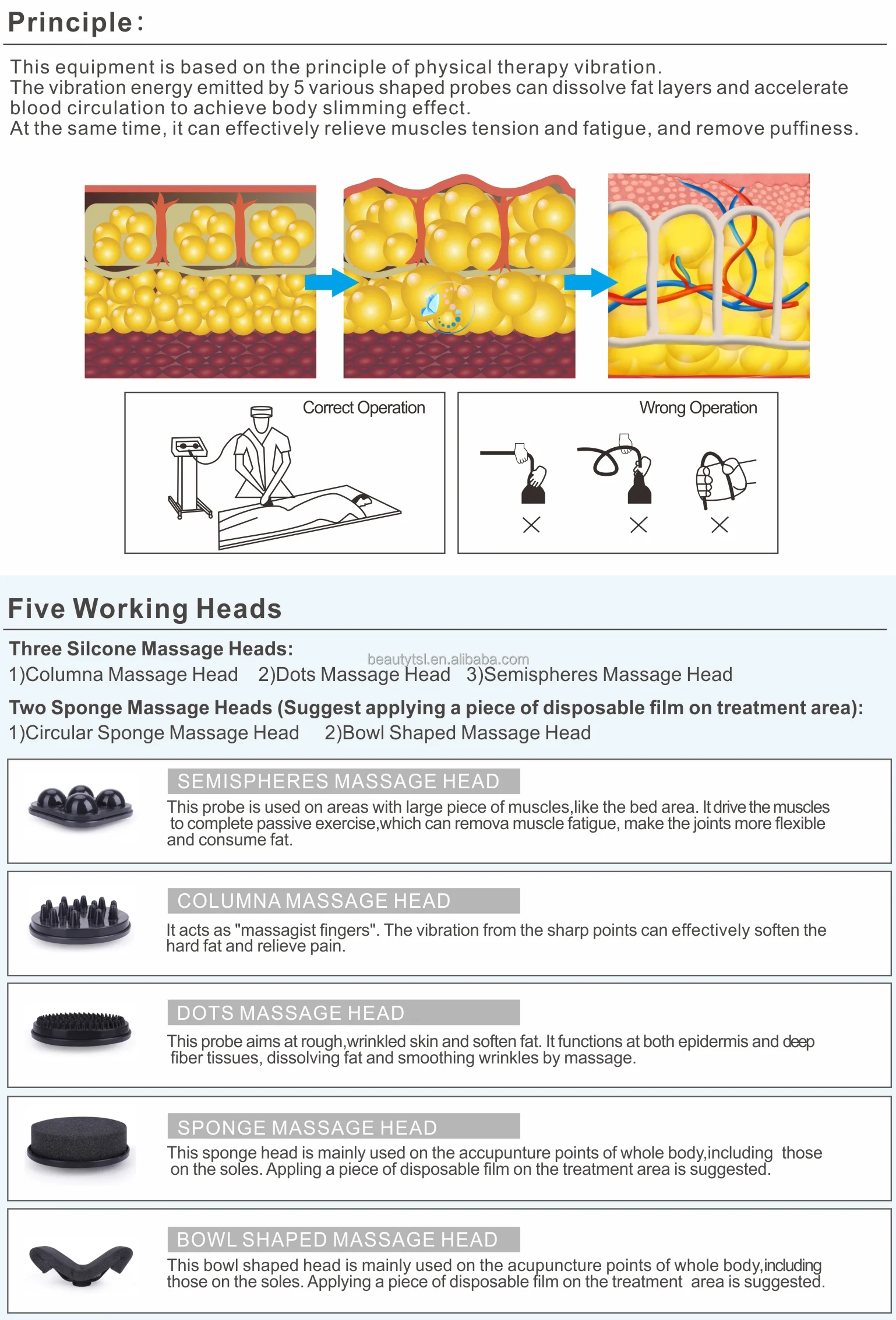 TSL-1118B vibro massage 11