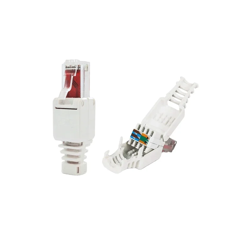Cat6 RJ45 Plug Toolless UTP Tool Free Connector Plug