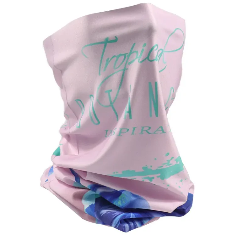 New milk silk seamless scarf skeleton half face European and American fashion sports hip hop mask ufp50 magic headscarf