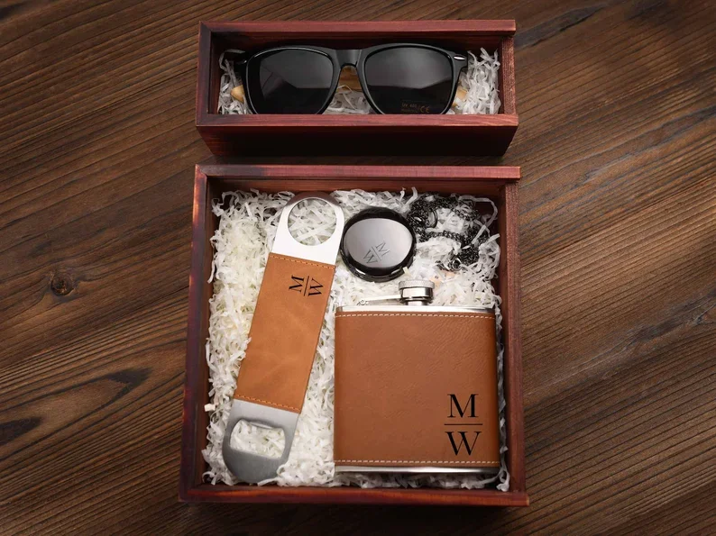 Custom size logo wooden box wedding custom wooden gift box packaging box wholesale