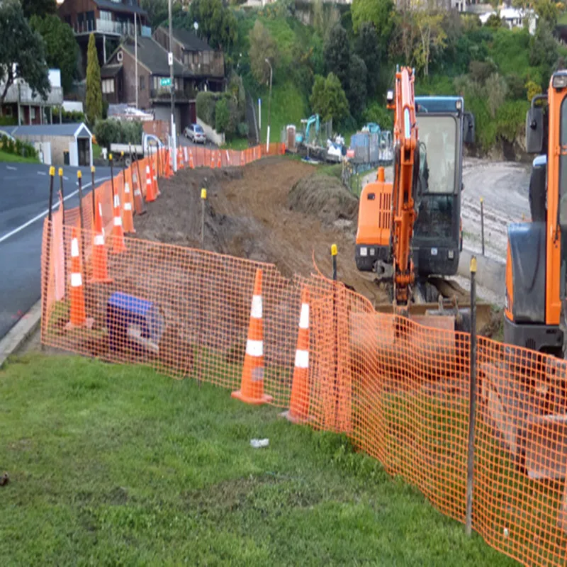 New model high quality plastic orange fence safety barrier mesh for traffic barrier