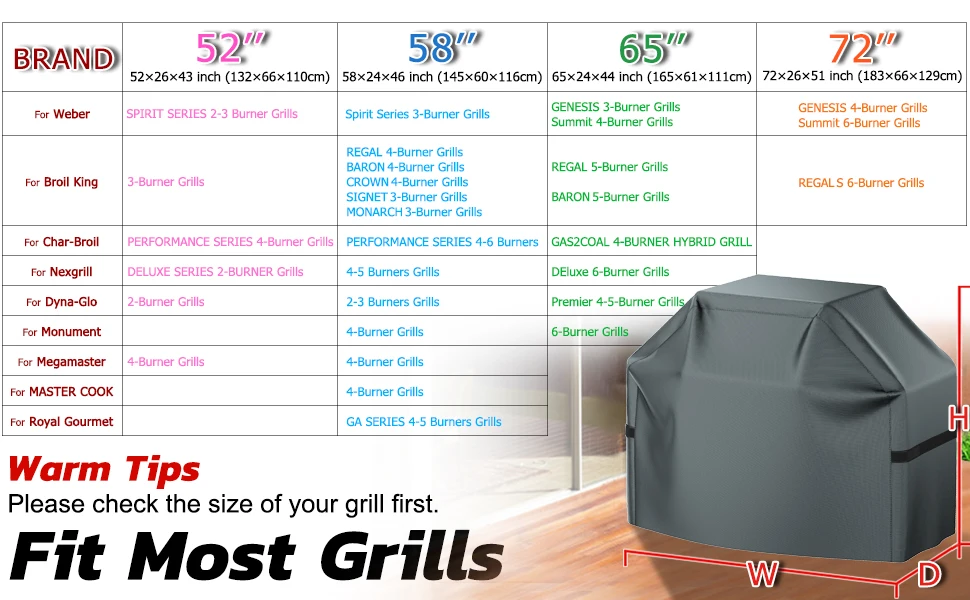 High Quality Tear Resistant Waterproof Small Blackstone Barbecue BBQ Gas Grill Cover Griddle Cover For Outdoor Grill