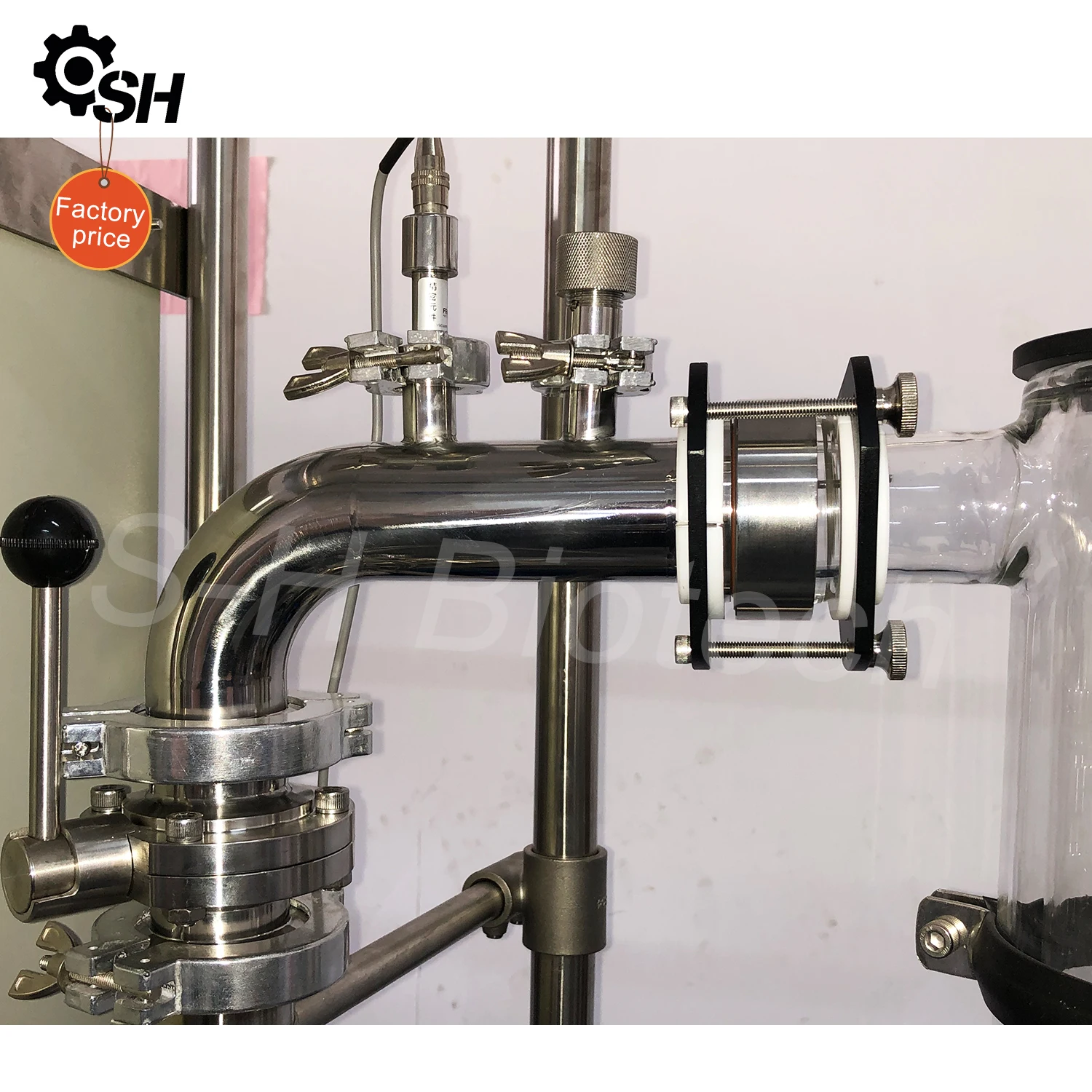 Fish Oil Palm Oil Distillate Distillate Industrial Scale Stainless Steel Wiped Film Molecular Distillation