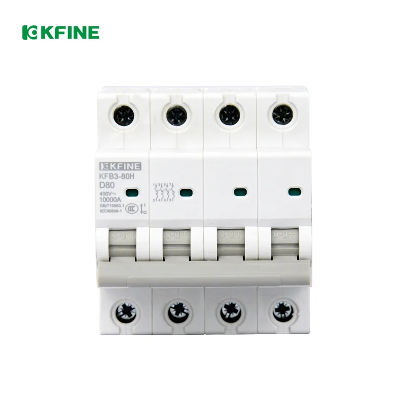 DAQO KFINE KFB3-80H/4P  MCB   Factory direct New design   air circuit breaker