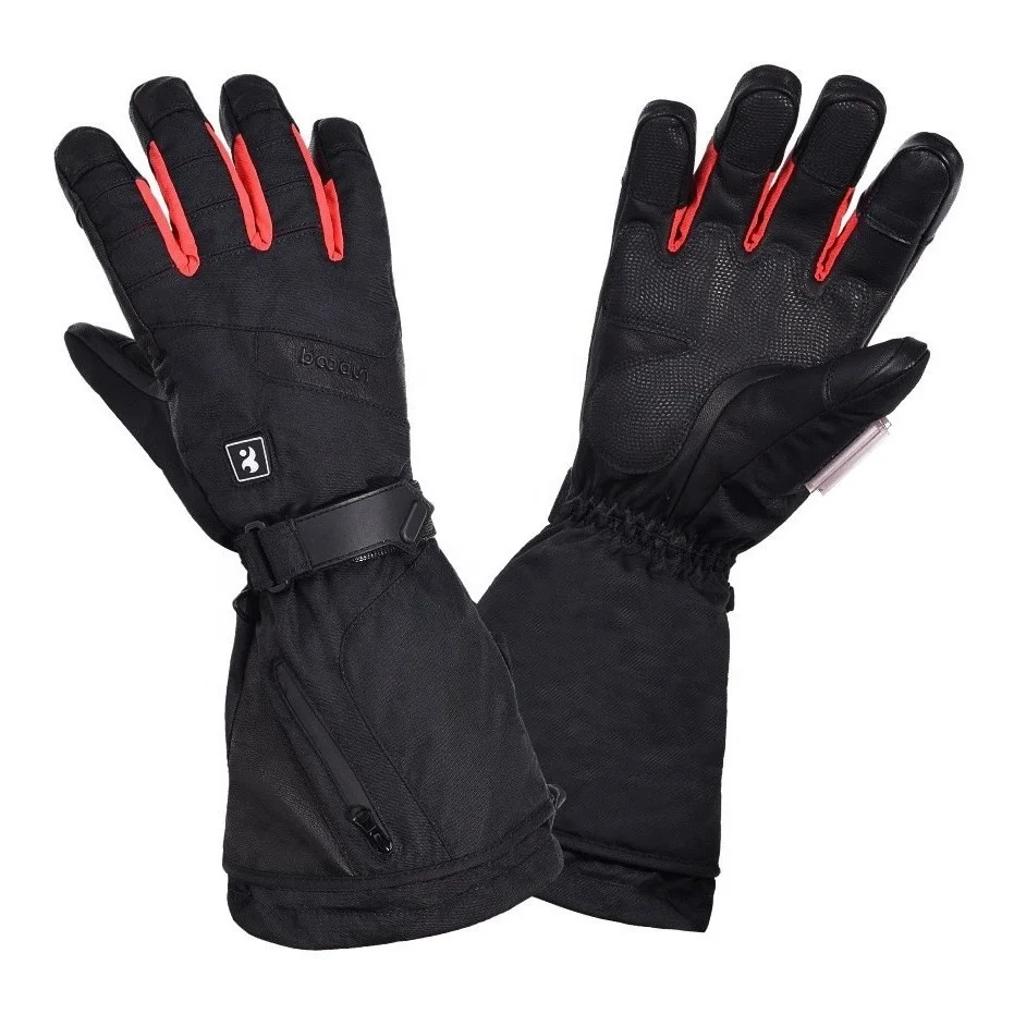 OEM Outdoor Cycling Motorcycle Skiing Camping Skating Climbing Hiking Waterproof Battery Heated Winter Warm Gloves